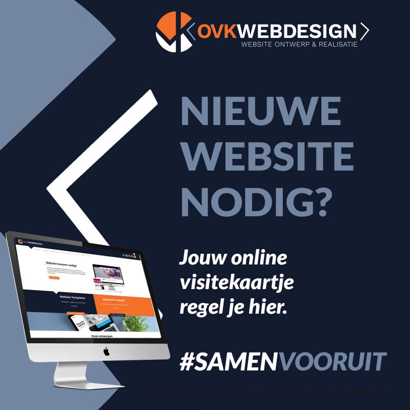 Nieuwe website OVK webdesign