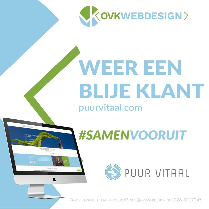 Website Puur Vitaal